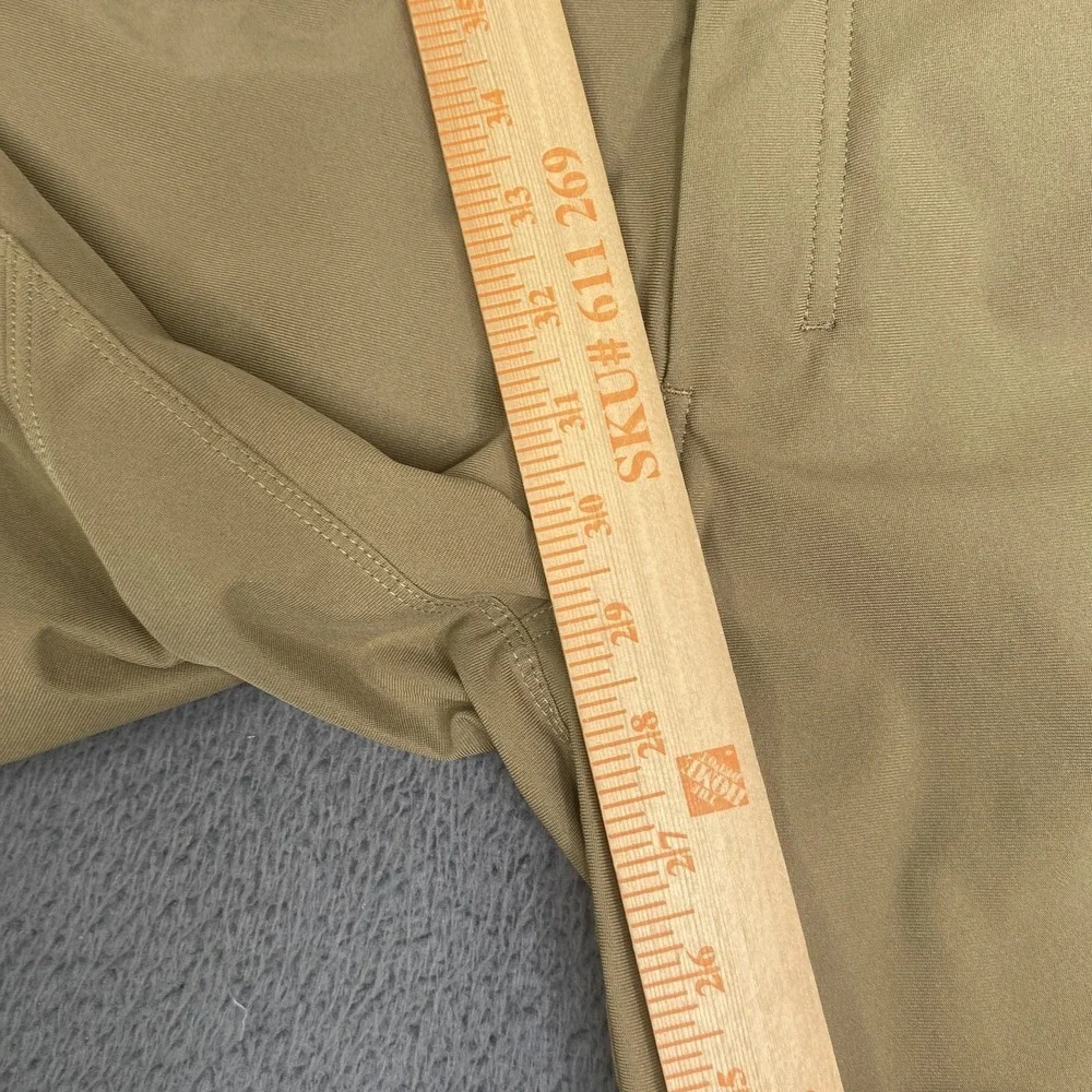 Lululemon Athletica Pants Mens 30 Khaki 5 Pocket Straight Leg Performance Casual